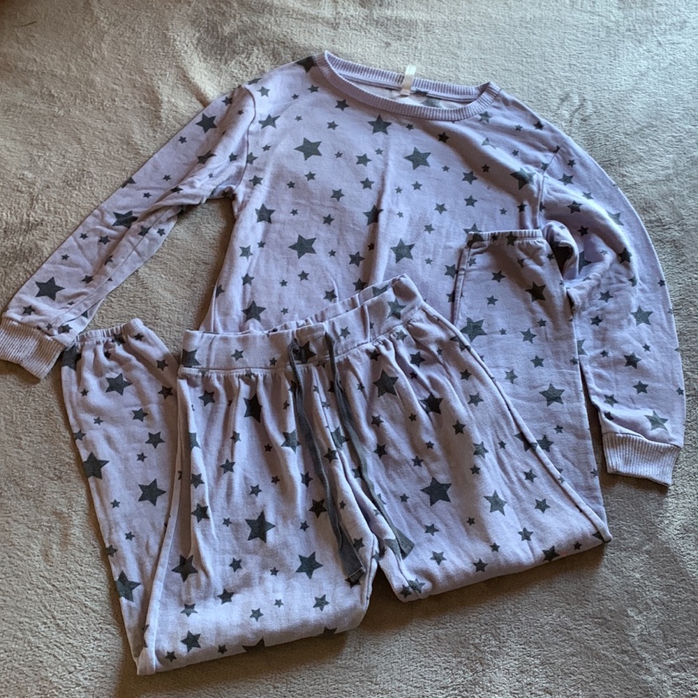 star print sleeping set